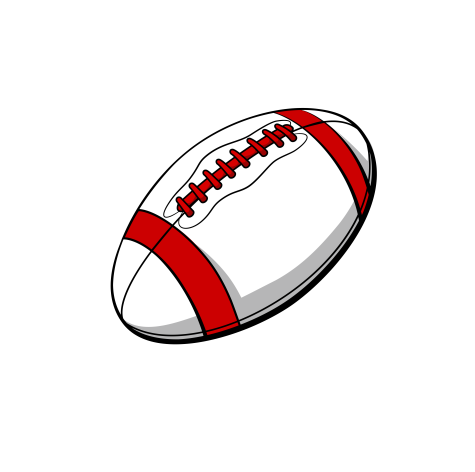 England Rugby Ball T-Shirt (Red)